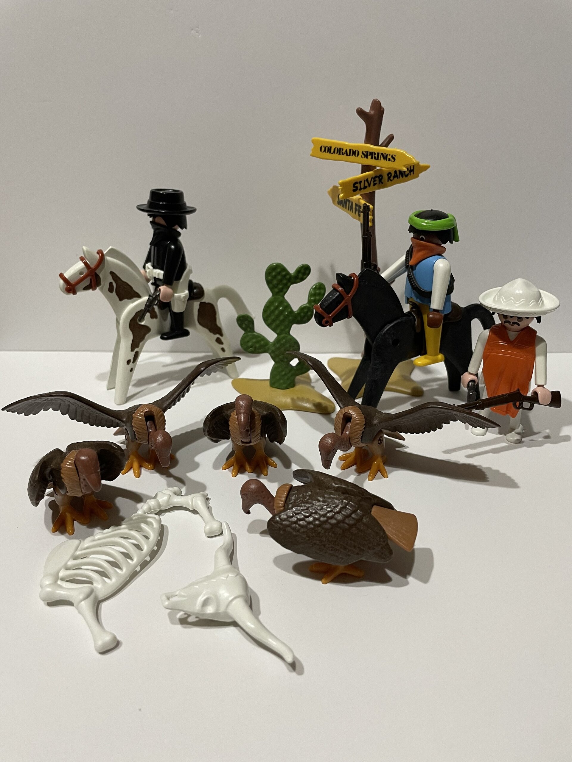 Ladrones western con buitres ref 3748 - 2